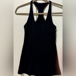 Lululemon Athletica Black Racerback Workout Tank